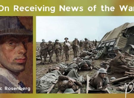 isaac rosenberg On Receiving News of the War-min