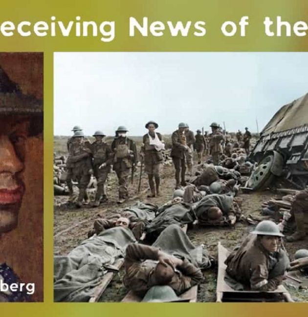 isaac rosenberg On Receiving News of the War-min