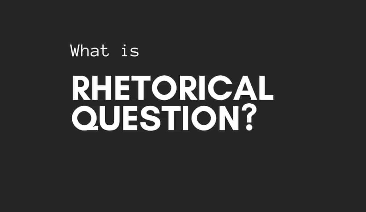 what is rhetorical question